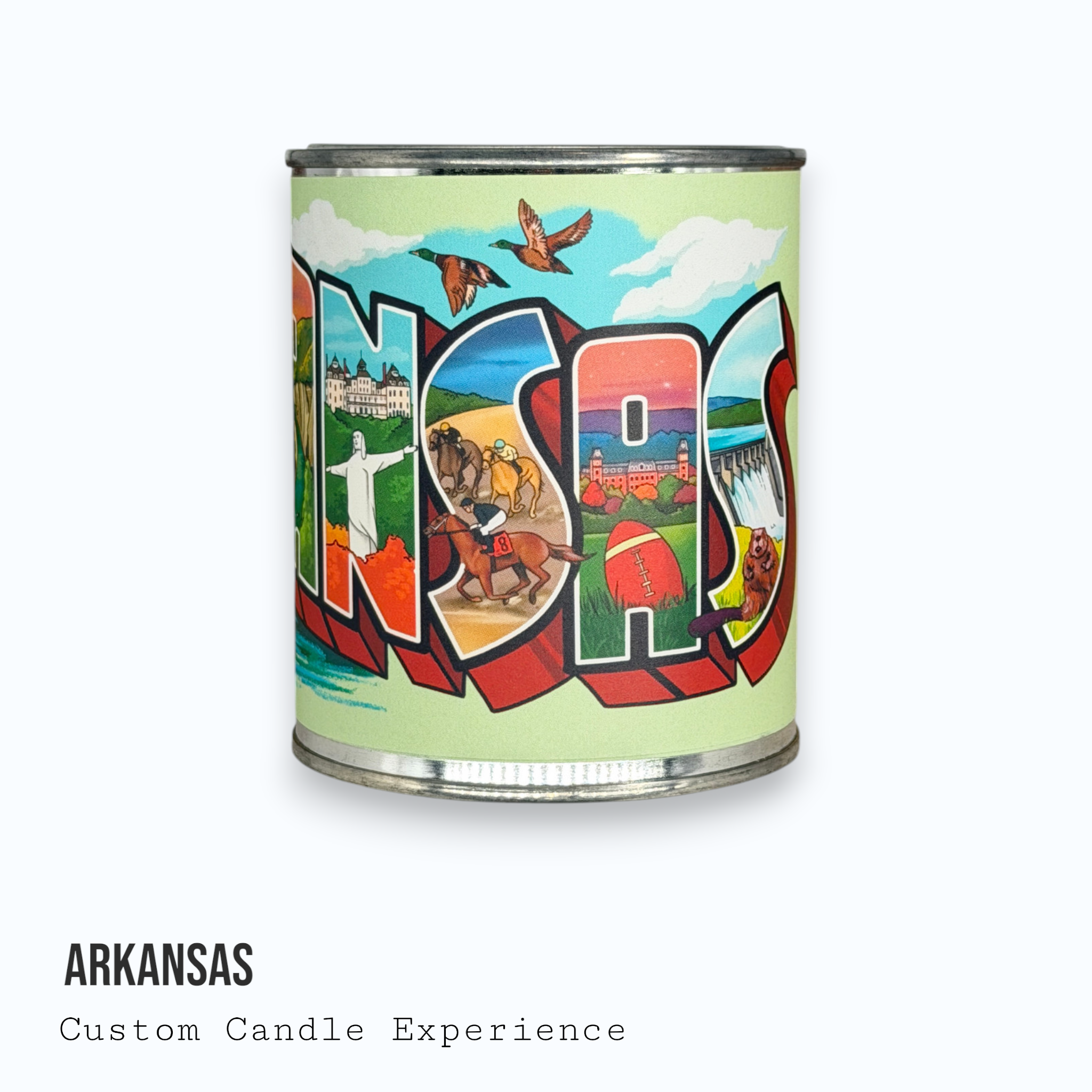 Arkansas Custom Candle