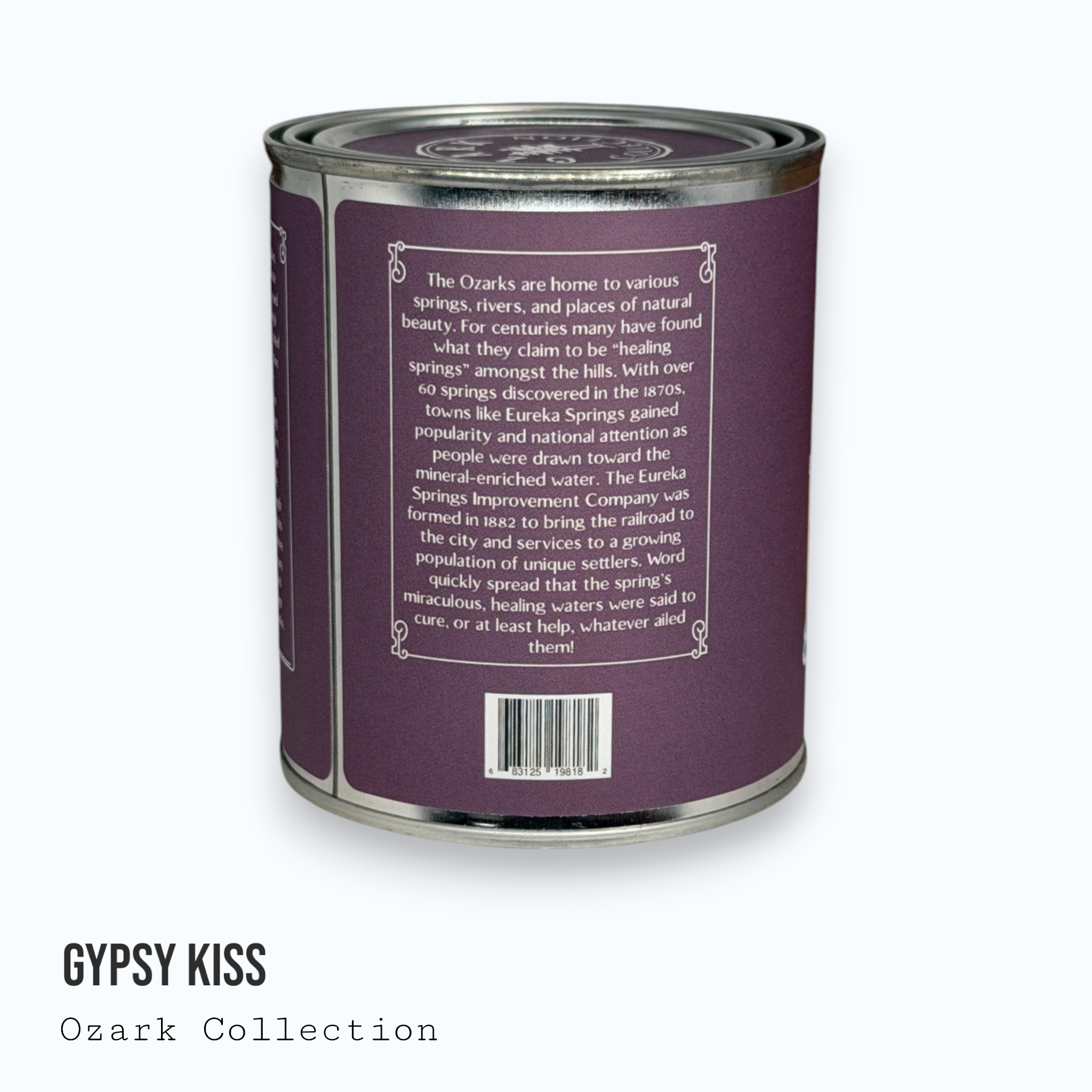 Gypsy Kiss — Ozark Collection Paint Can Candle