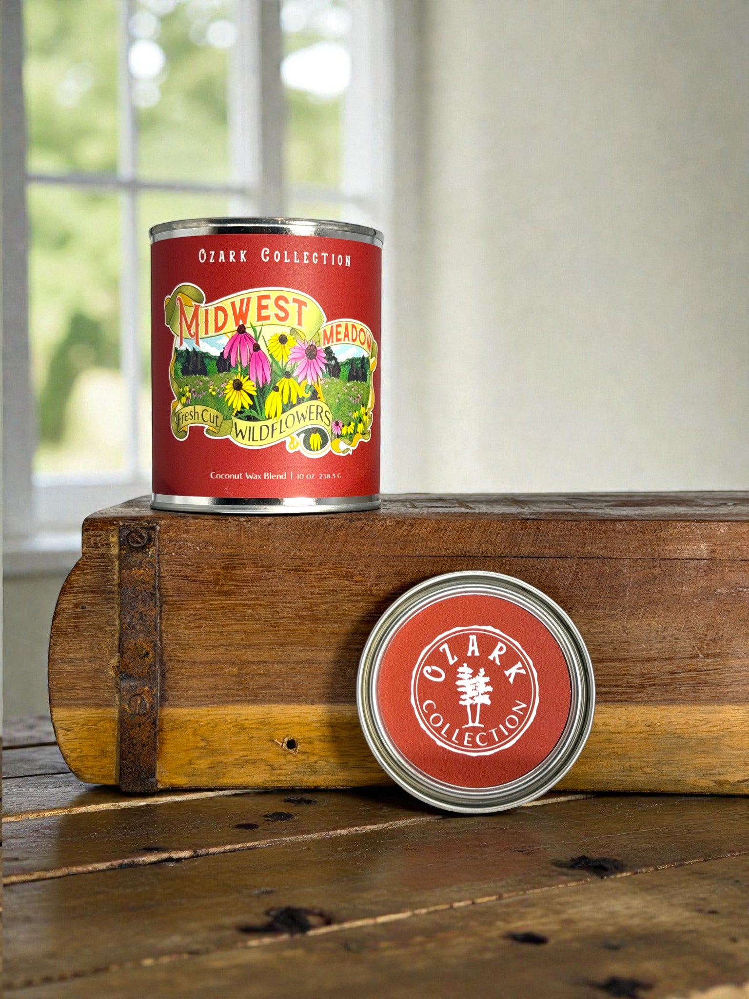 Fresh-Cut Wildflowers — Ozark Collection Paint Can Candle