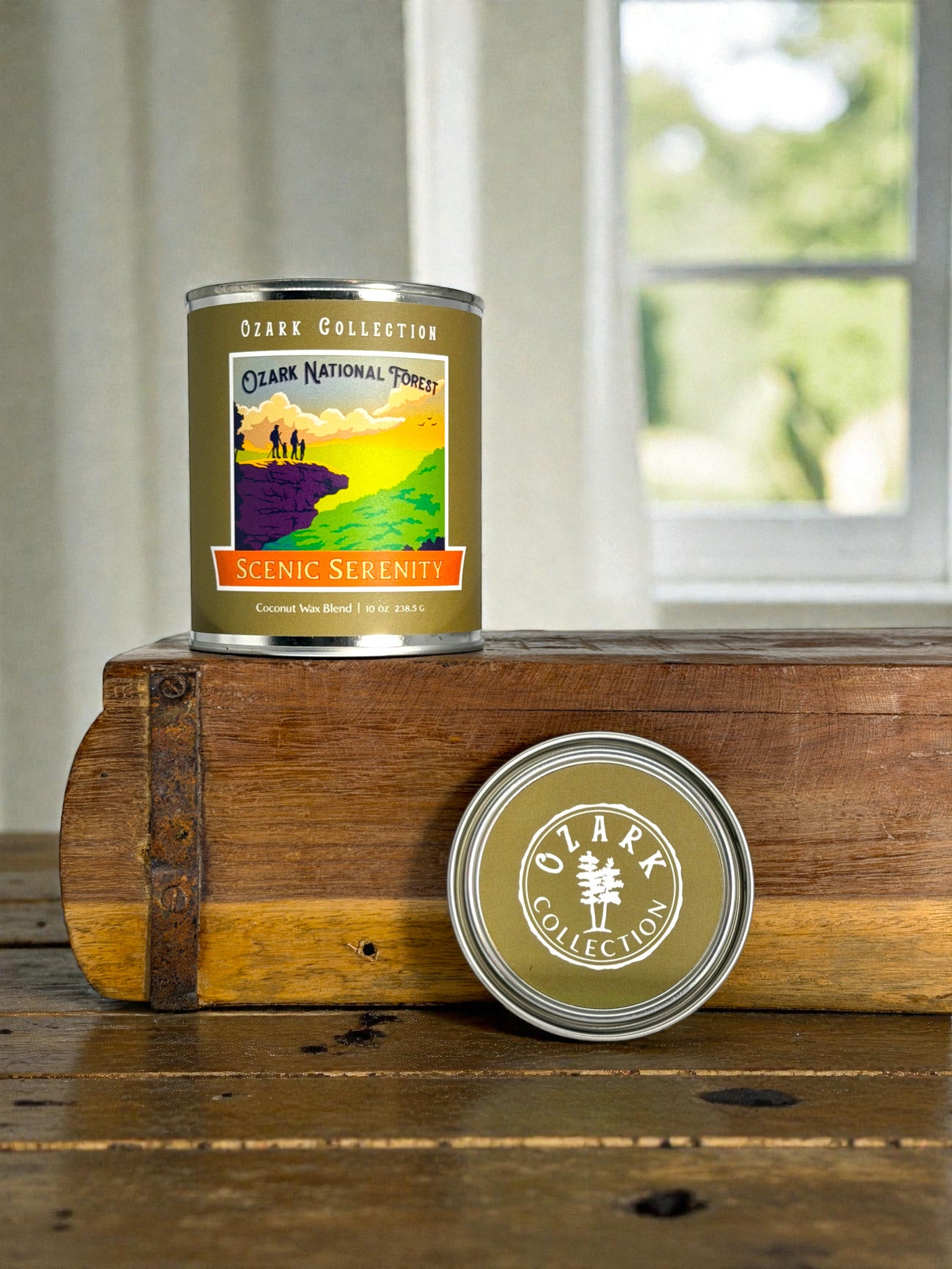 Scenic Serenity — Ozark Collection Paint Can Candle