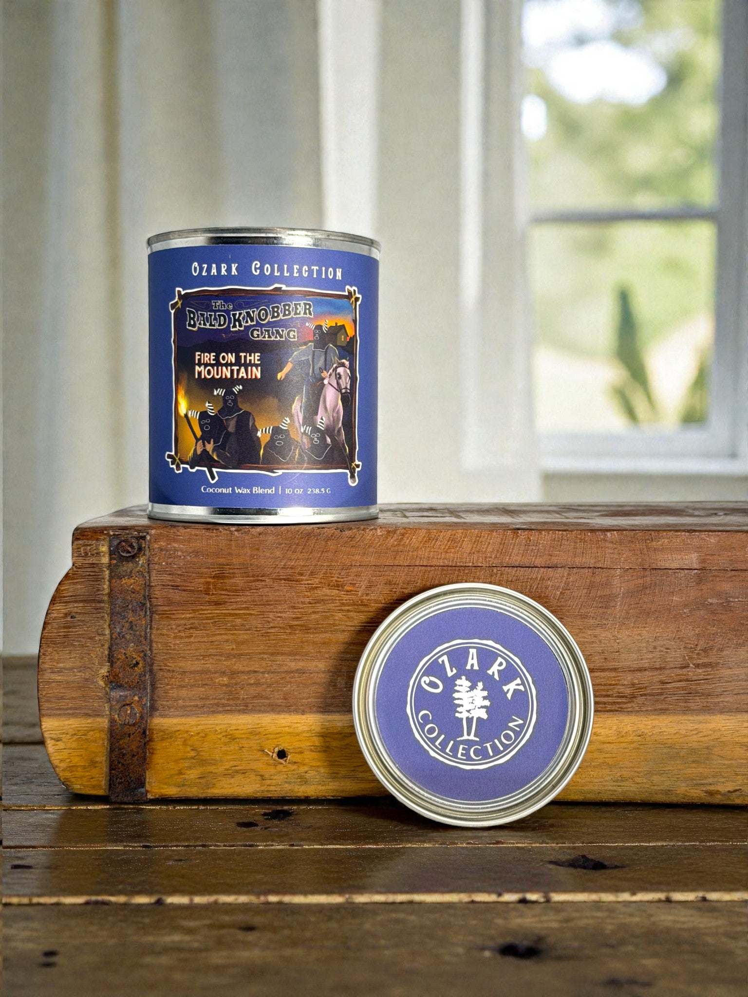 Fire on the Mountain — Ozark Collection Paint Can Candle