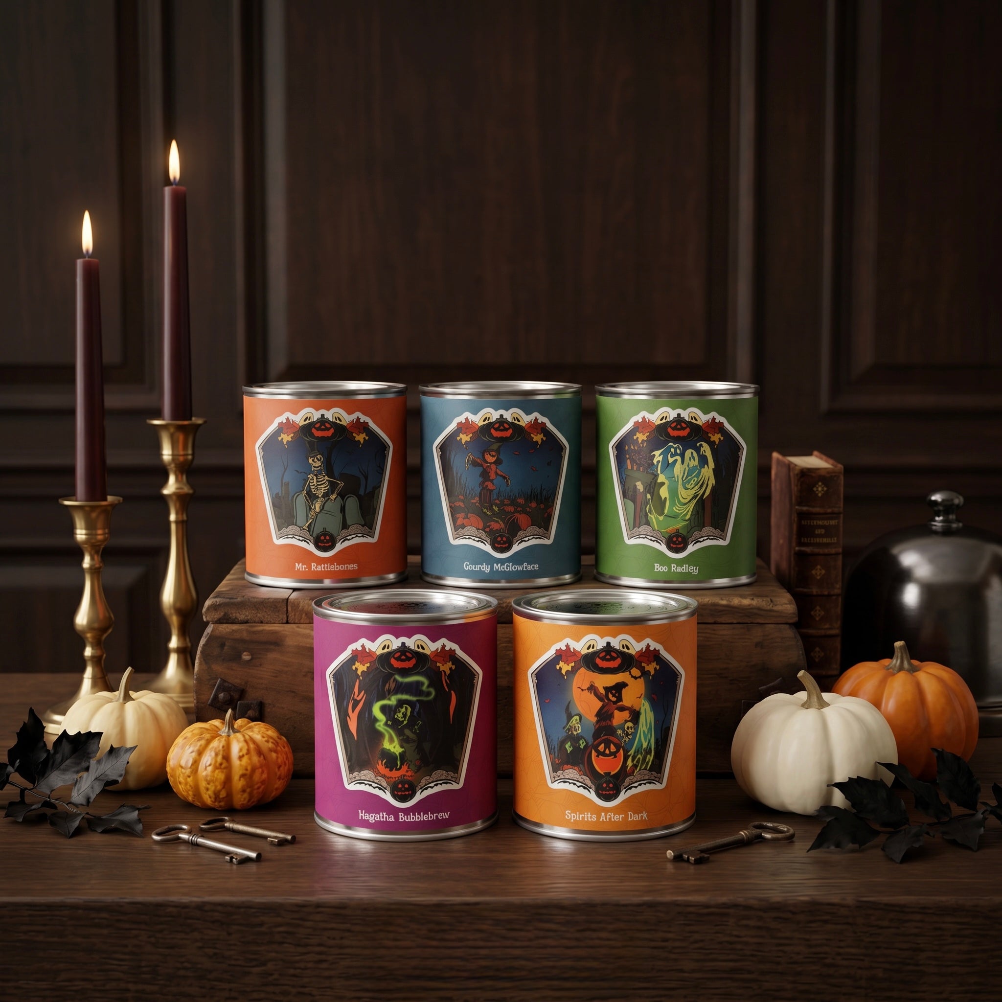 Spirits After Dark Halloween Candle Starter Assortment