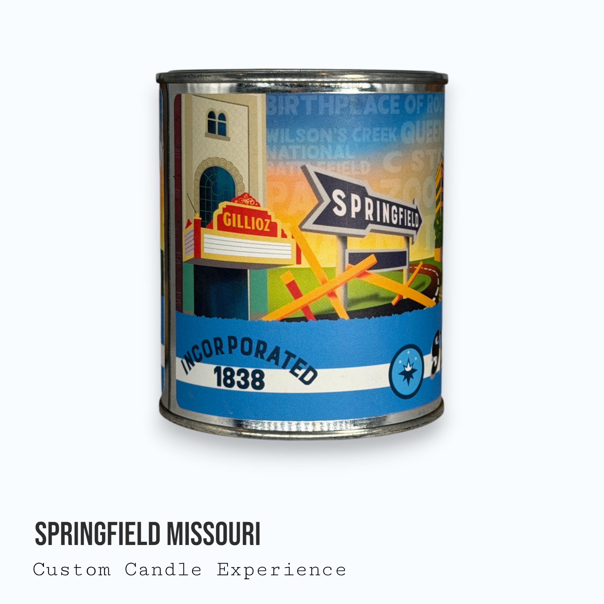 Springfield, Mo. Custom Candle