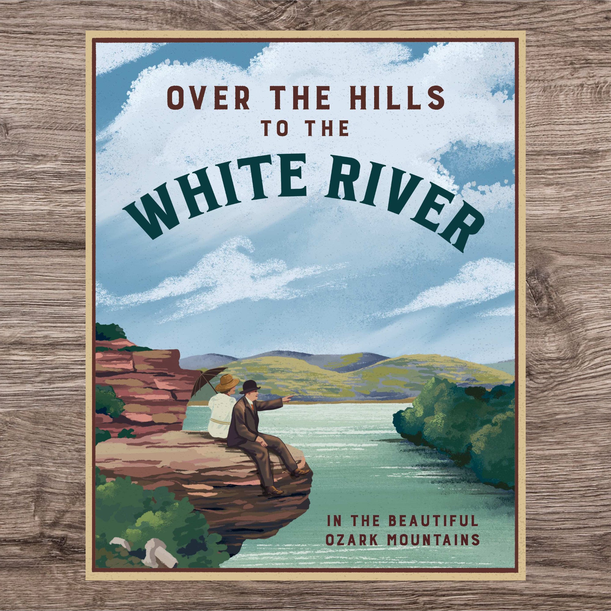 Art Print - White River Country