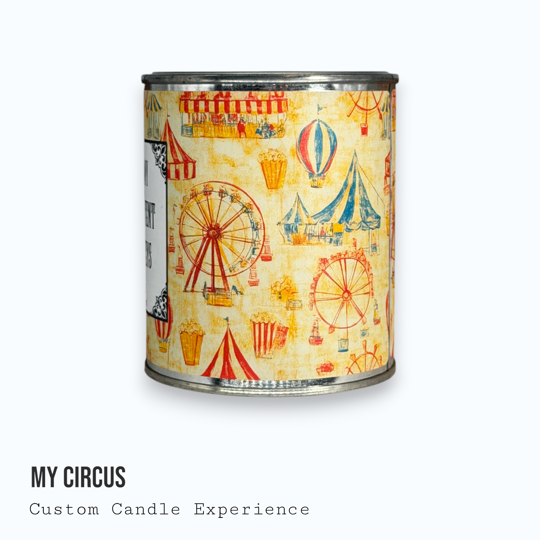My Circus Custom Candle