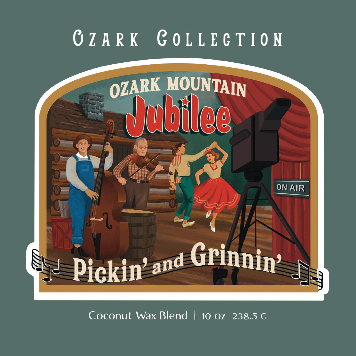 Pickin' and Grinnin' — Ozark Collection Paint Can Candle