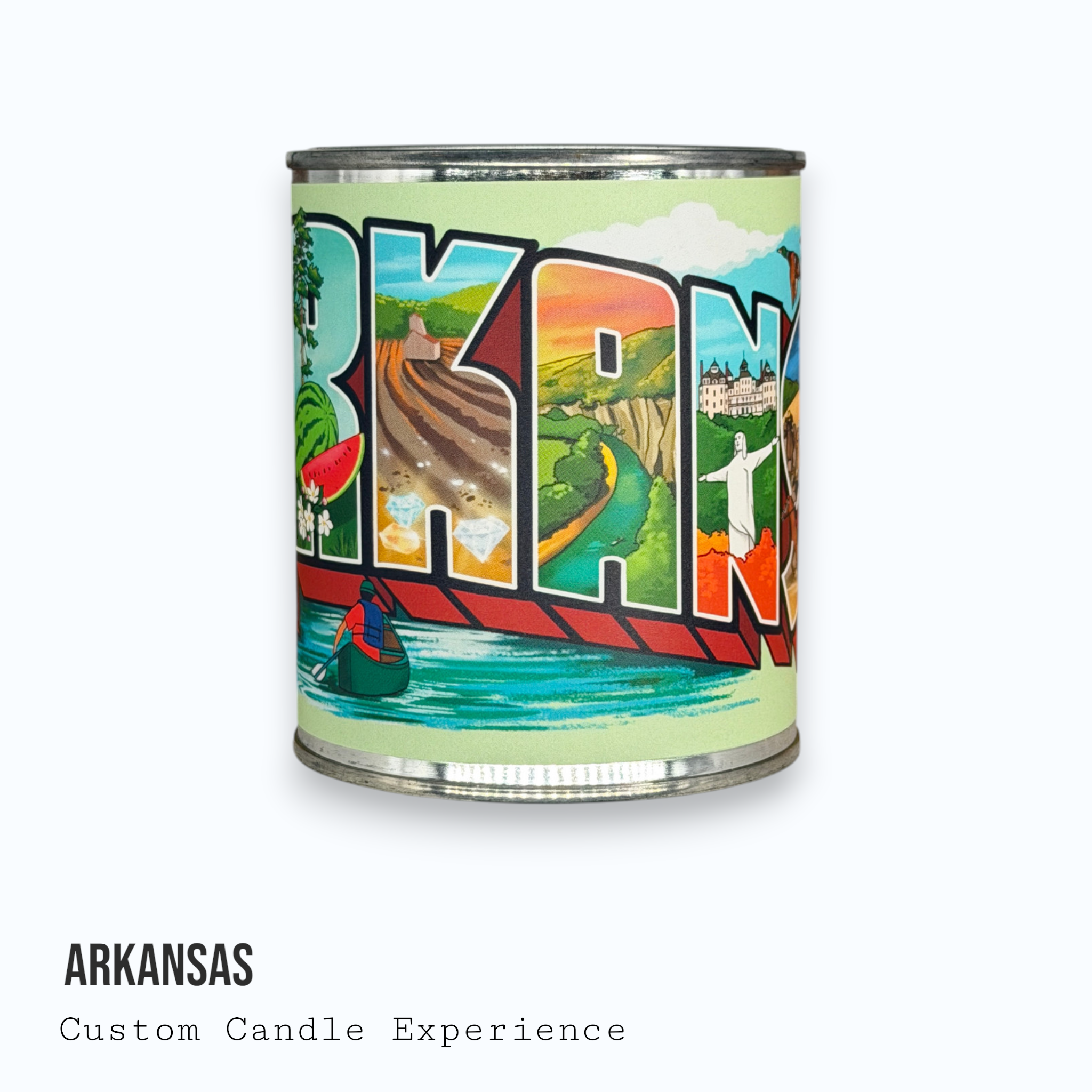 Arkansas Custom Candle