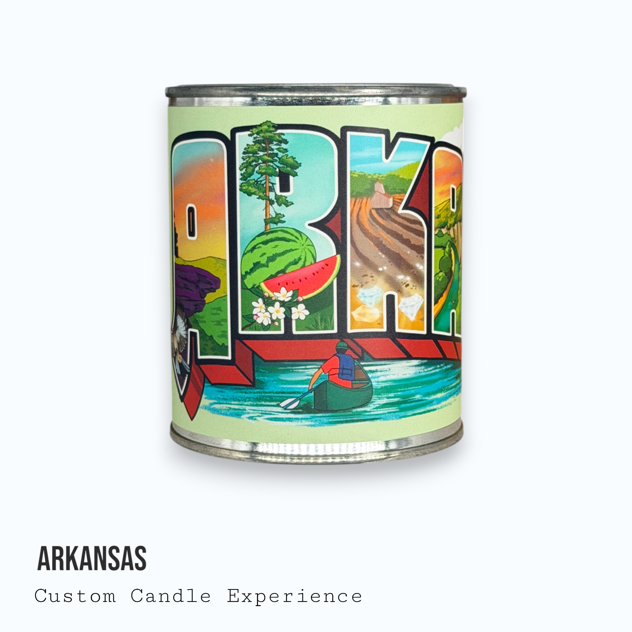 Arkansas Custom Candle