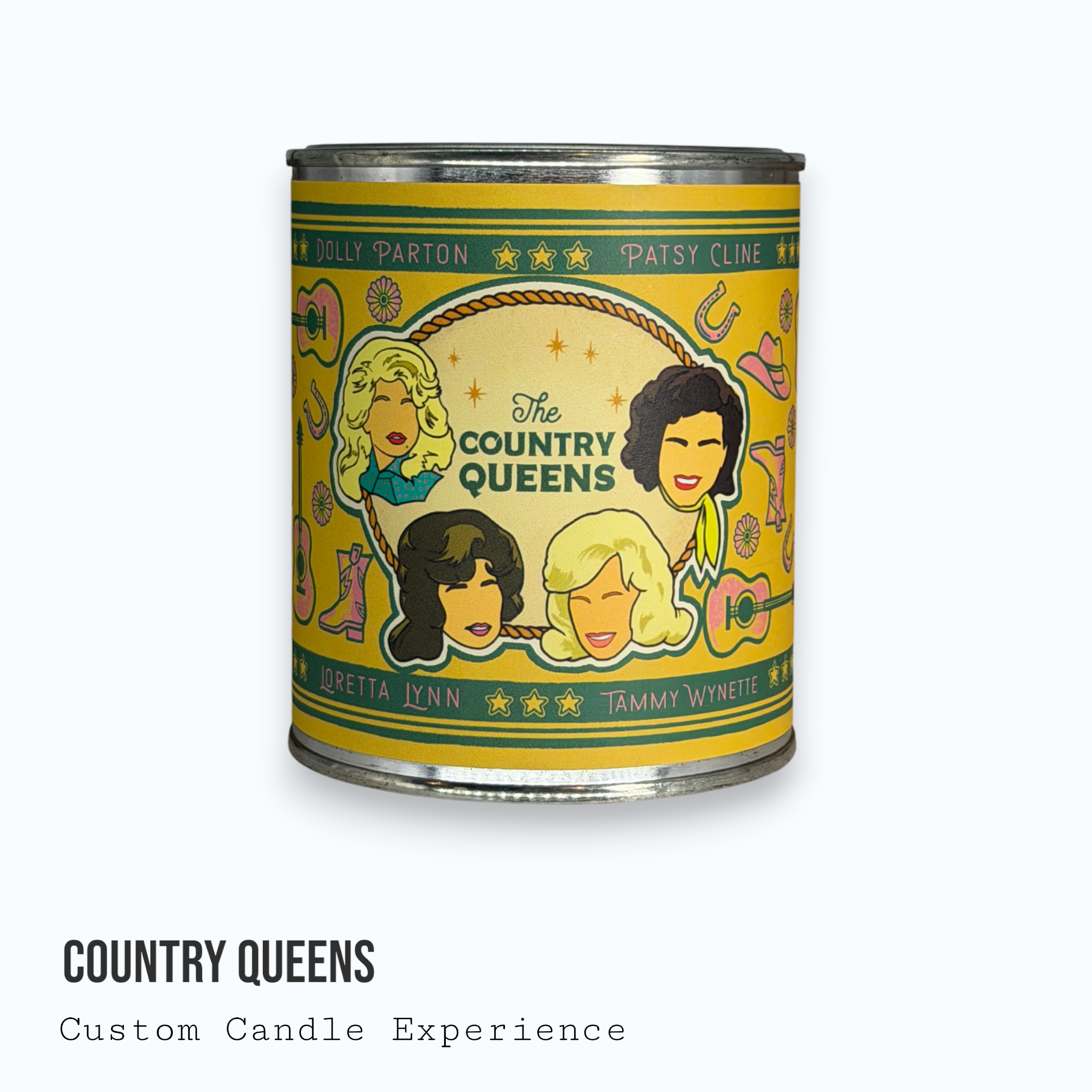 Country Queens Custom Candle