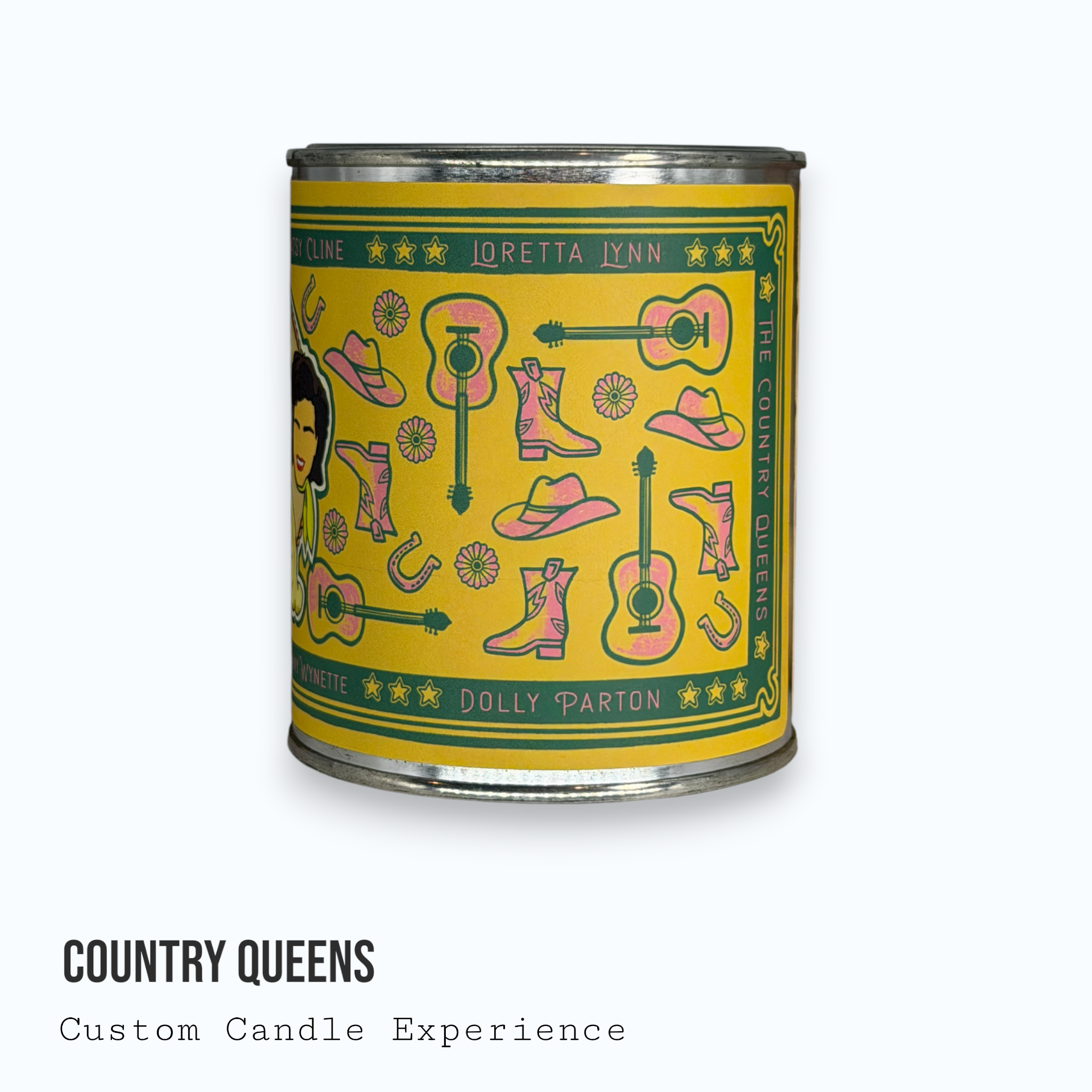Country Queens Custom Candle