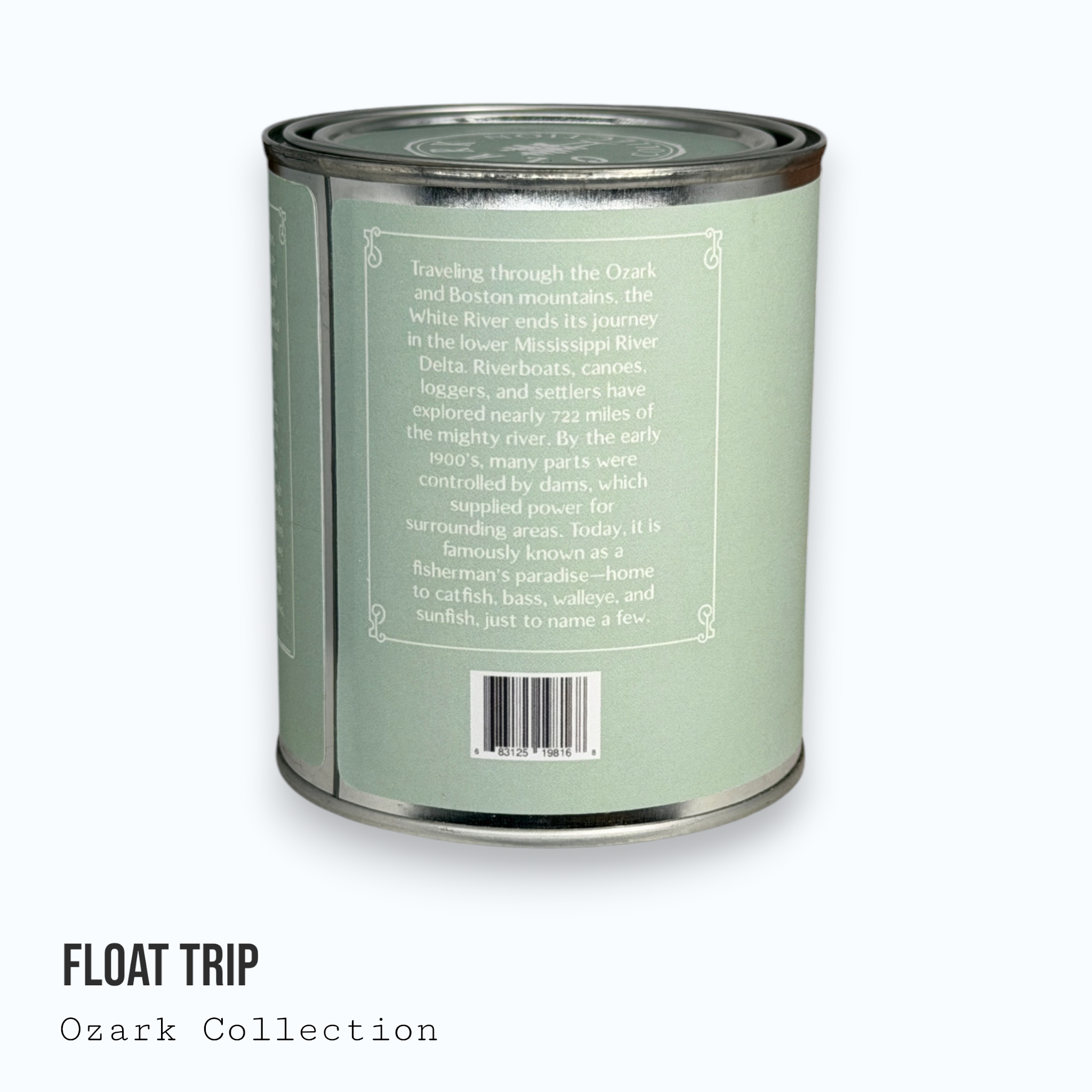 Float Trip — Ozark Collection Paint Can Candle