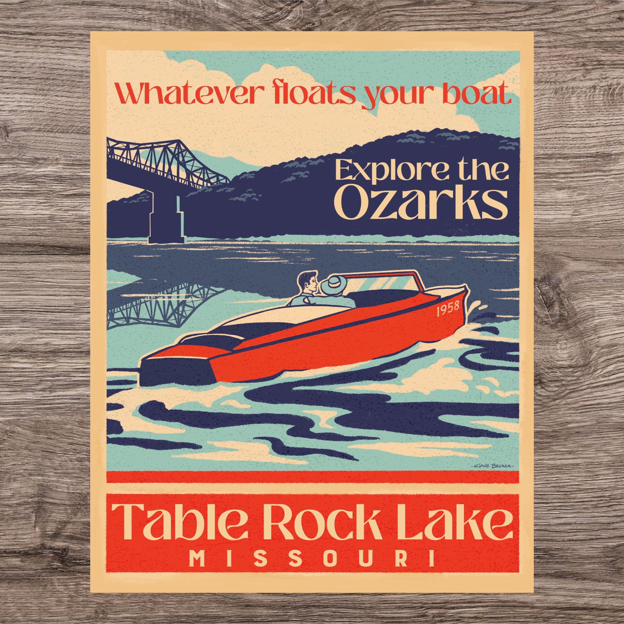 Art Print - Floats Your Boat