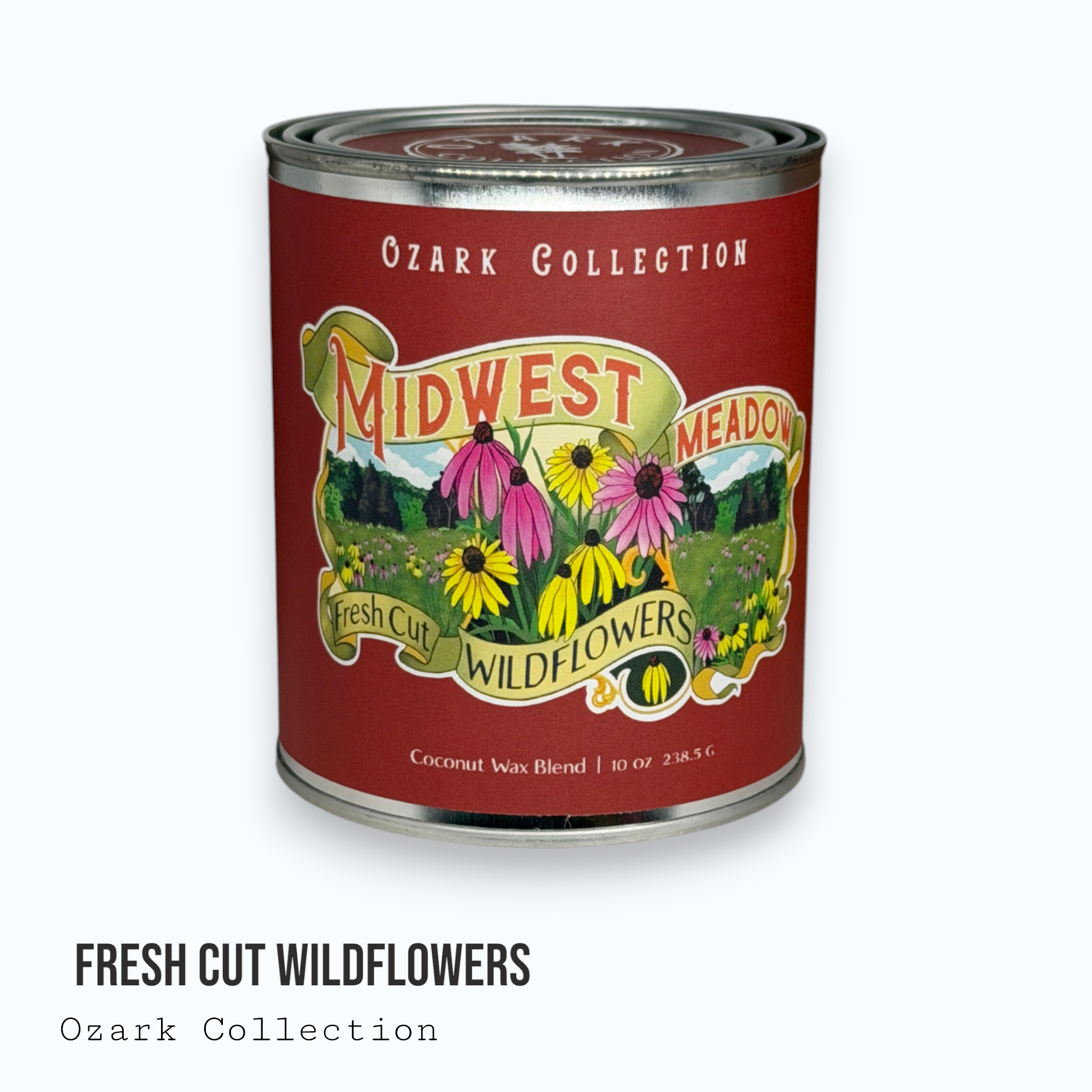 Fresh-Cut Wildflowers — Ozark Collection Paint Can Candle