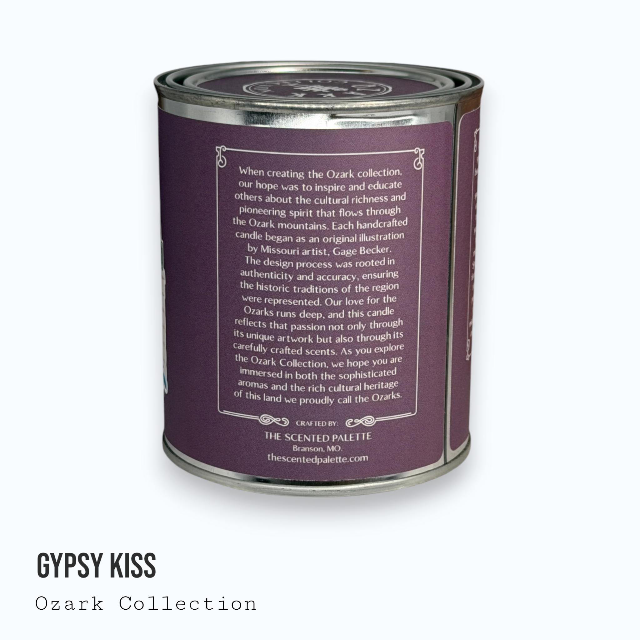Gypsy Kiss — Ozark Collection Paint Can Candle