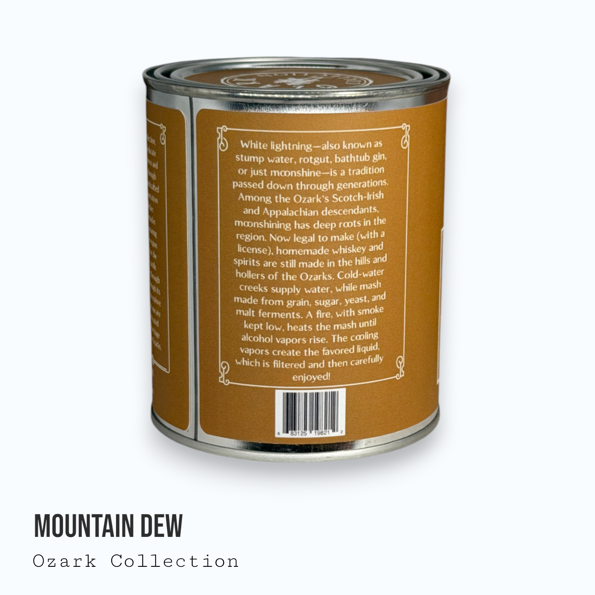 Mountain Dew — Ozark Collection Paint Can Candle