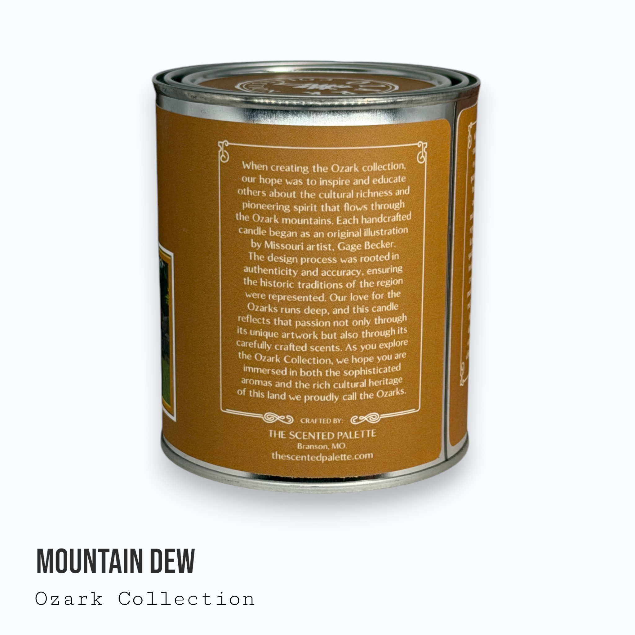 Mountain Dew — Ozark Collection Paint Can Candle
