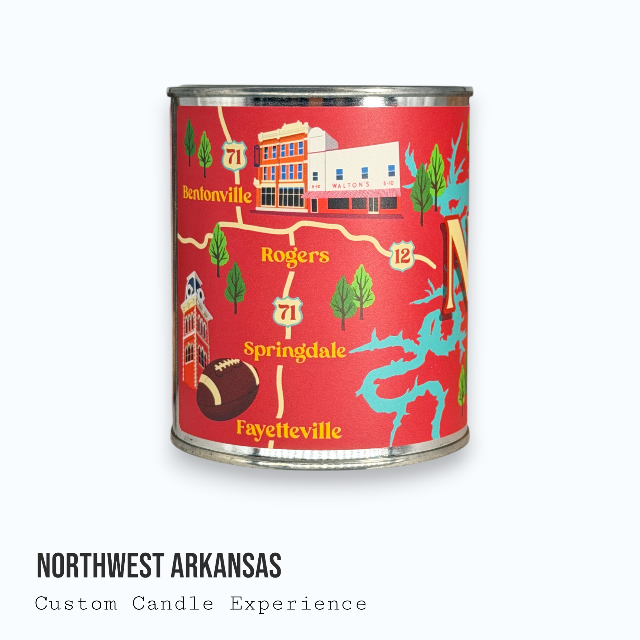 NWA Custom Candle