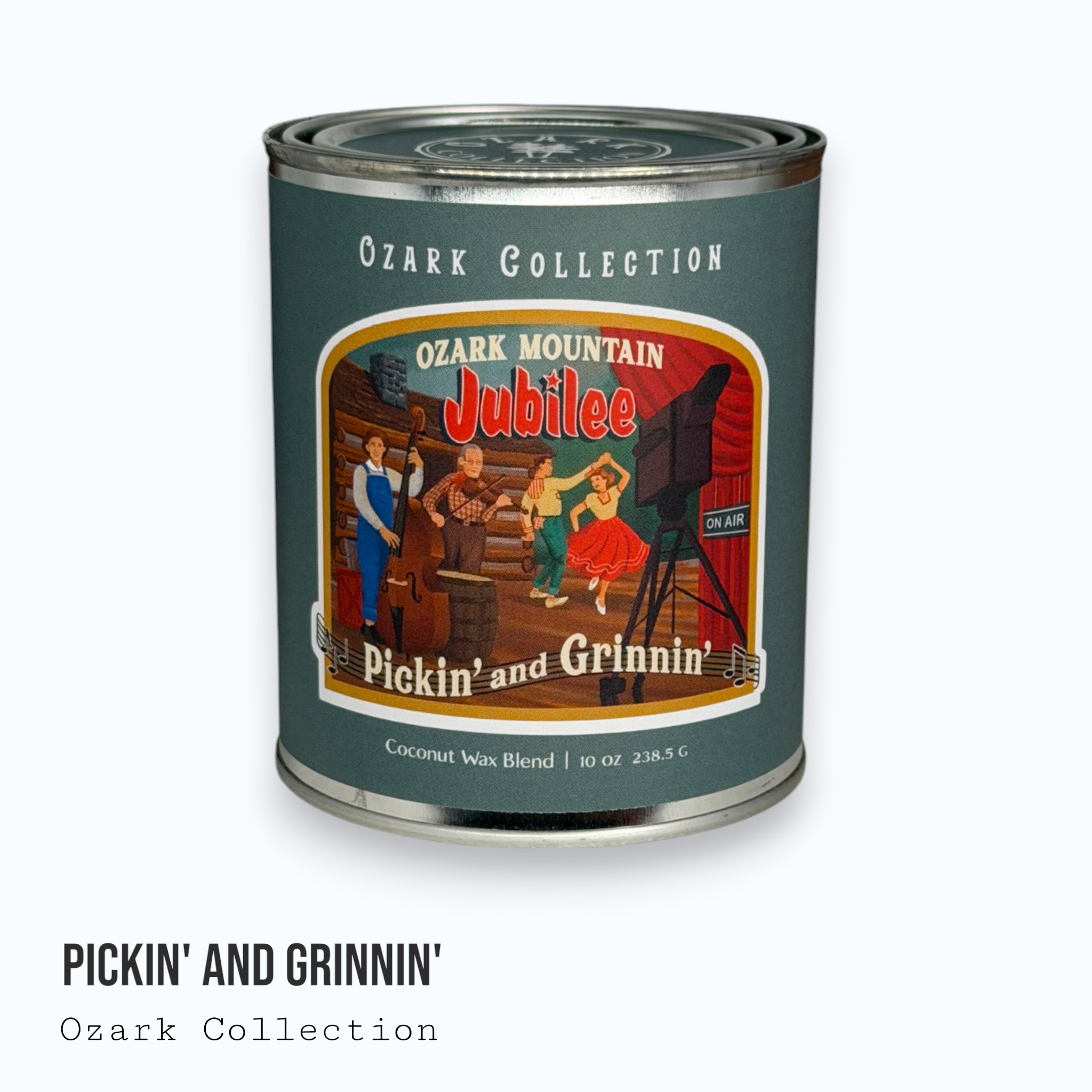 Pickin' and Grinnin' — Ozark Collection Paint Can Candle