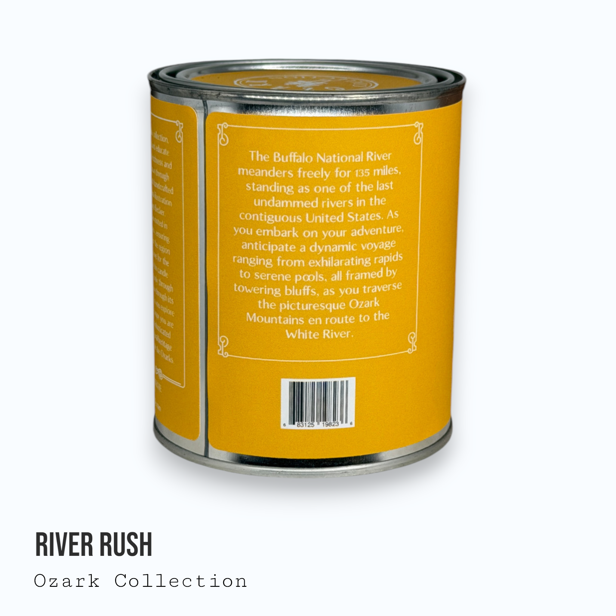 River Rush — Ozark Collection Paint Can Candle