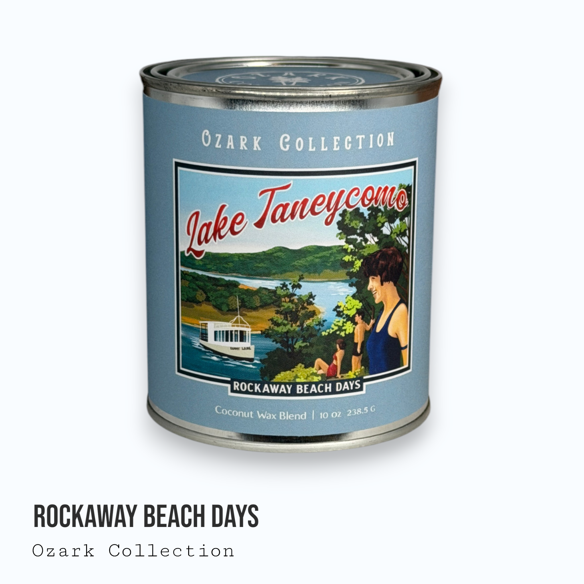 Rockaway Beach Days — Ozark Collection Paint Can Candle