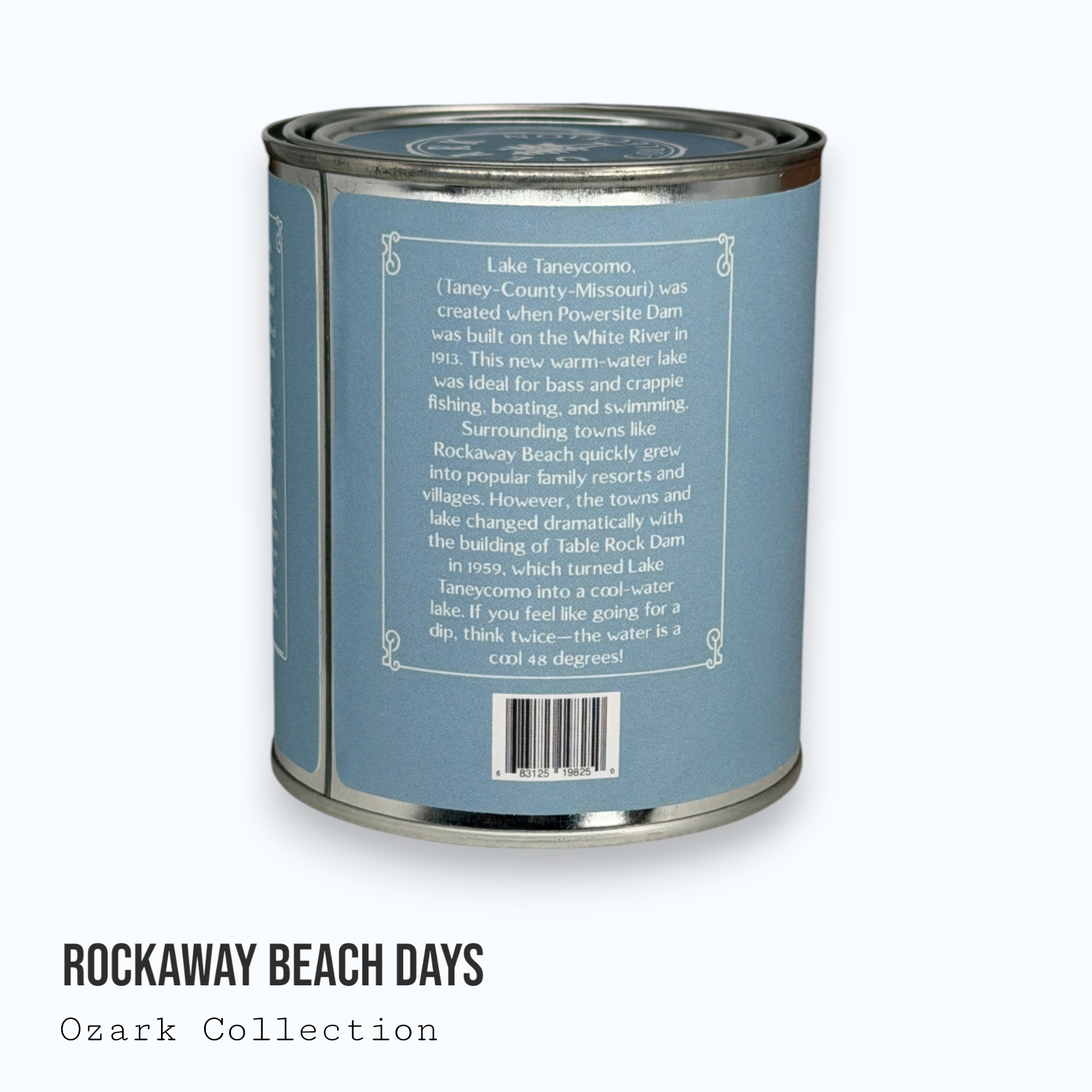 Rockaway Beach Days — Ozark Collection Paint Can Candle