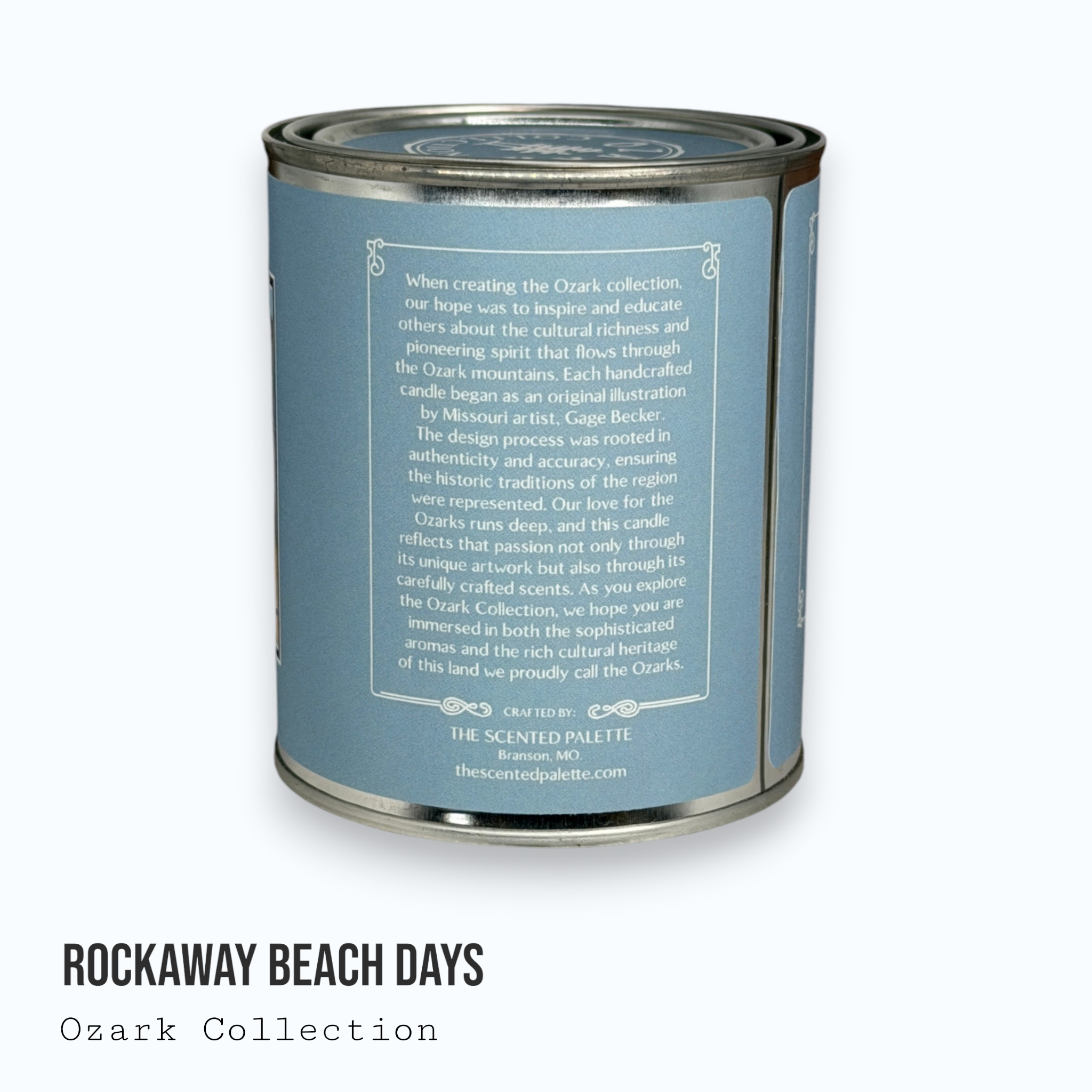 Rockaway Beach Days — Ozark Collection Paint Can Candle