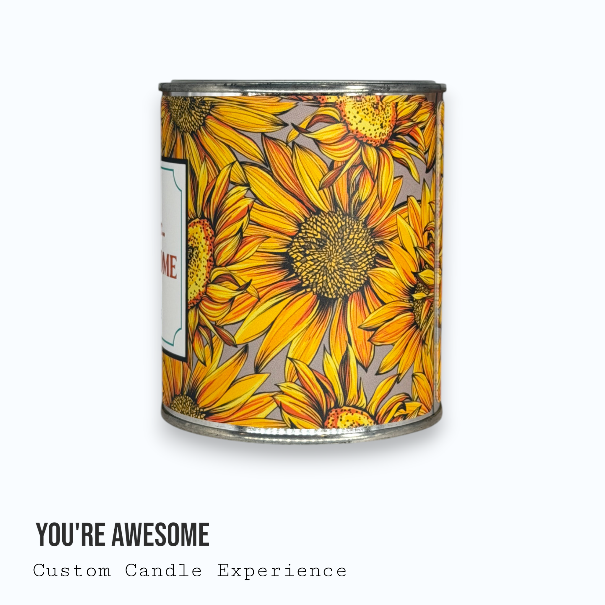 You're Awesome Custom Candle