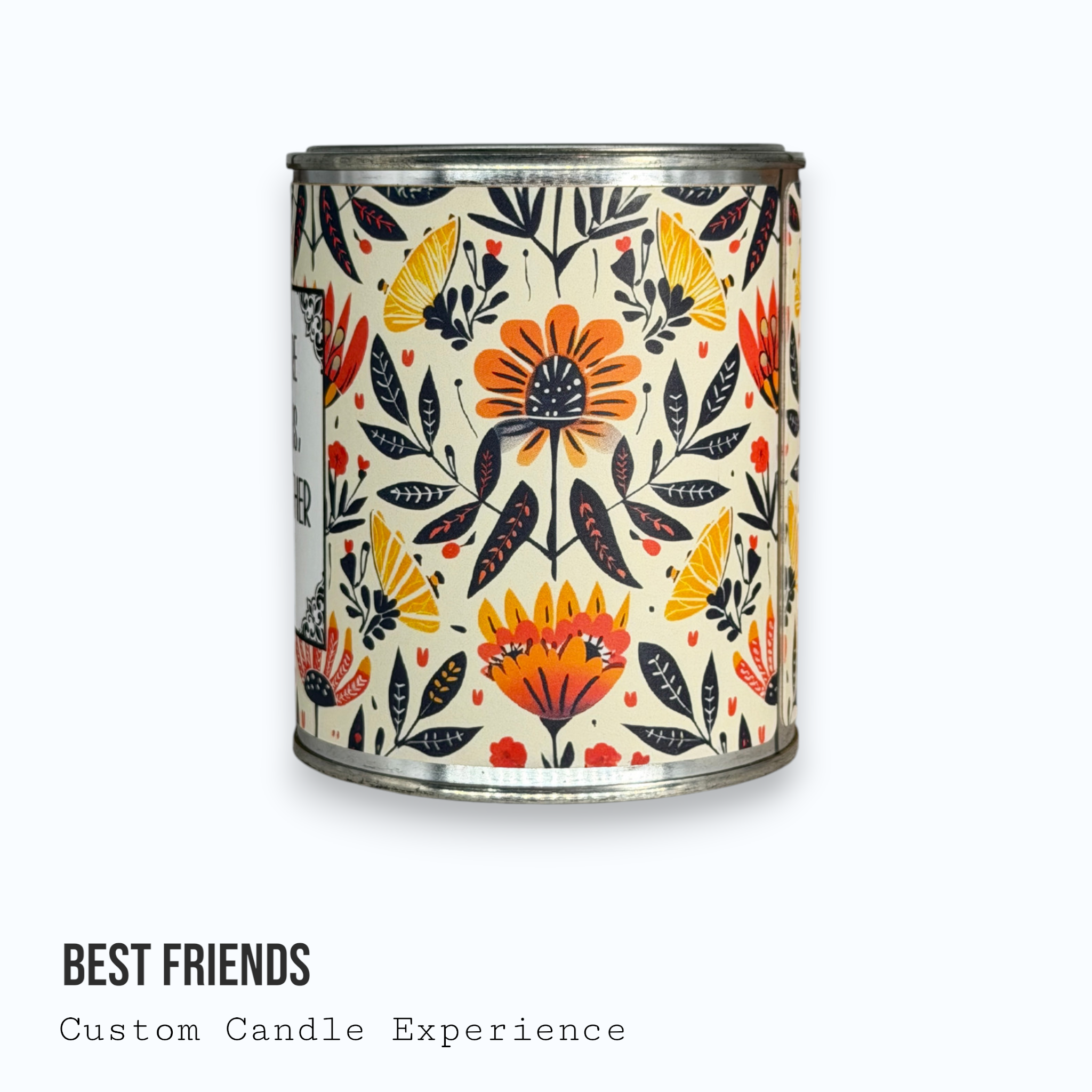 Best Friends Custom Candle