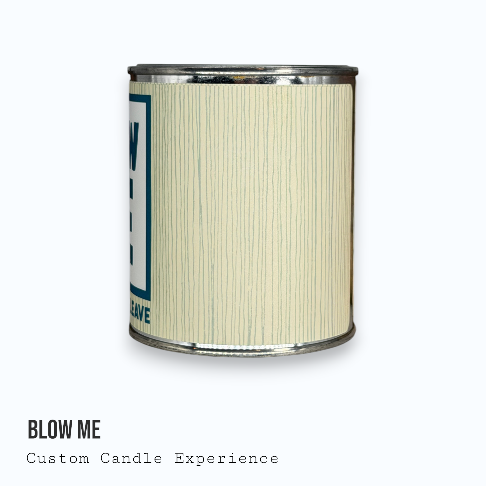 Blow Me Custom Candle