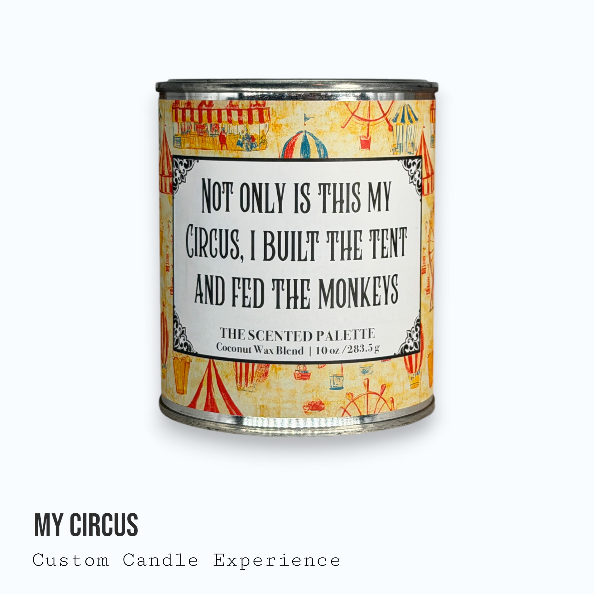 My Circus Custom Candle