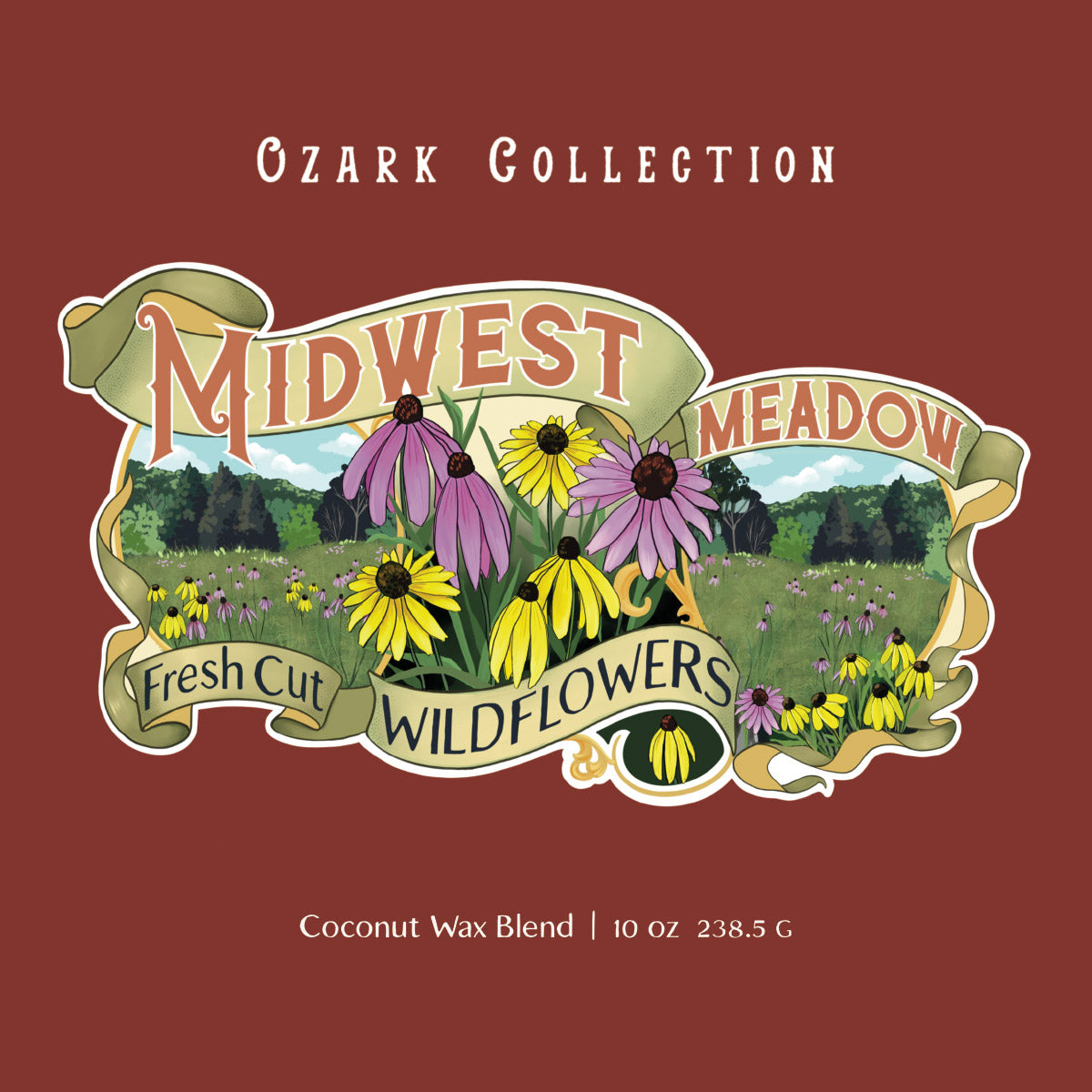 Fresh-Cut Wildflowers — Ozark Collection Paint Can Candle