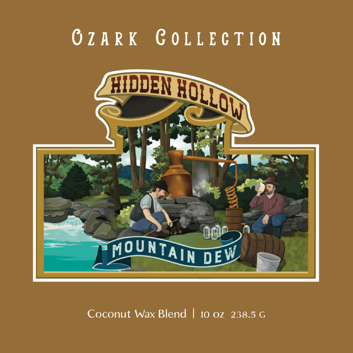 Mountain Dew — Ozark Collection Paint Can Candle