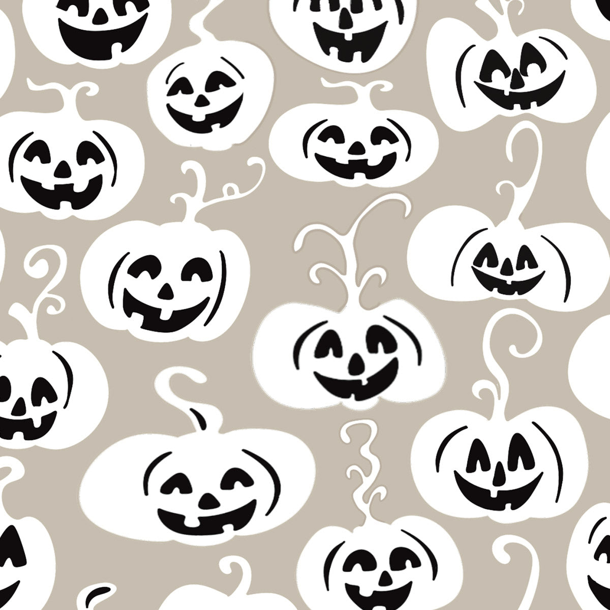Grey Pumpkins Fall / Halloween Custom Candle