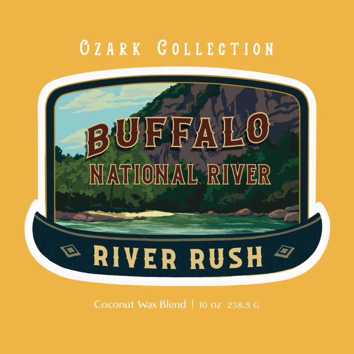 River Rush — Ozark Collection Paint Can Candle