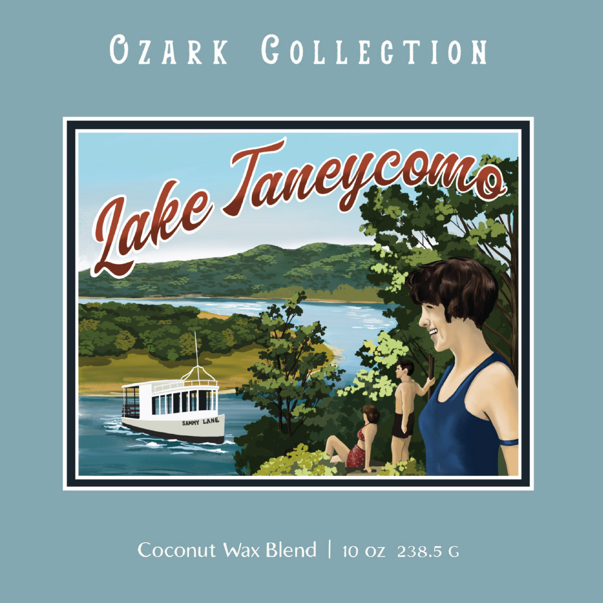 Rockaway Beach Days — Ozark Collection Paint Can Candle